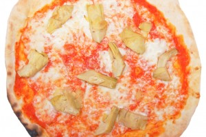 pizza carciofi